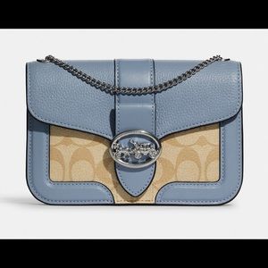 💯 Coach Georgie crossbody